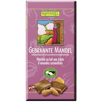 Chocolat au lait aux éclats de nougatine amandes-miel HAND IN HAND