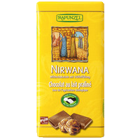 Nirwana Milchschokolade mit Praliné-Füllung HAND IN HAND