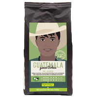 Heldenkaffee Guatemala, ganze Bohne HAND IN HAND