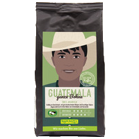 Heldenkaffee Guatemala, ganze Bohne HAND IN HAND