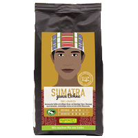 Hero coffee Sumatra, whole beans HAND IN HAND