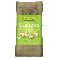 Cashews roasted, salted