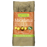 Macadamia Nusskerne geröstet, gesalzen HAND IN HAND