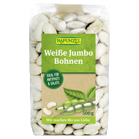 Jumbo-Bohnen weiß