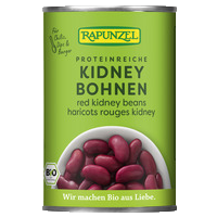 Rote Kidney Bohnen in der Dose