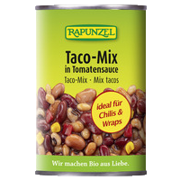 Taco Mix canned, bean mix, pepper and maize in tomato sauce