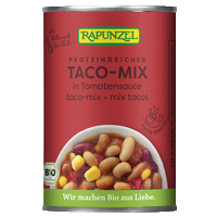 Taco Mix canned, bean mix, pepper and maize in tomato sauce