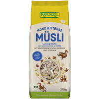 Muesli moon and stars
