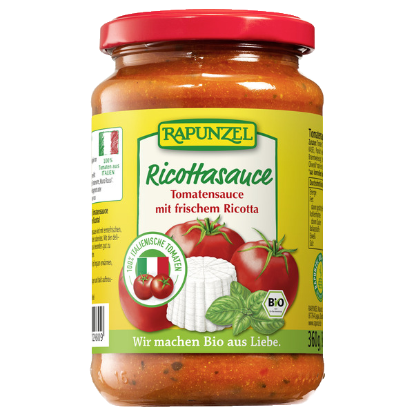 - Bio-Product: sauce Naturkost tomato Delicacy Ricotta Rapunzel